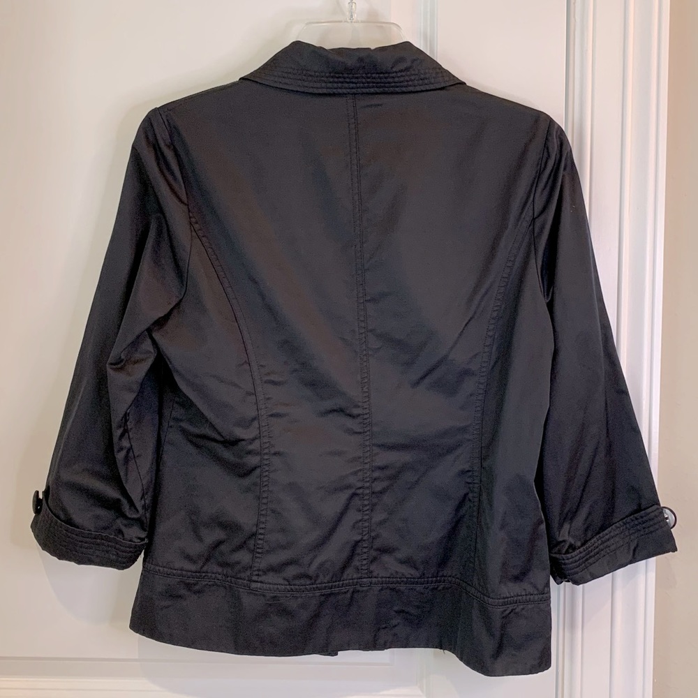 Chico’s Black Spring Fall Jacket Blazer Size Small - Picture 2 of 6